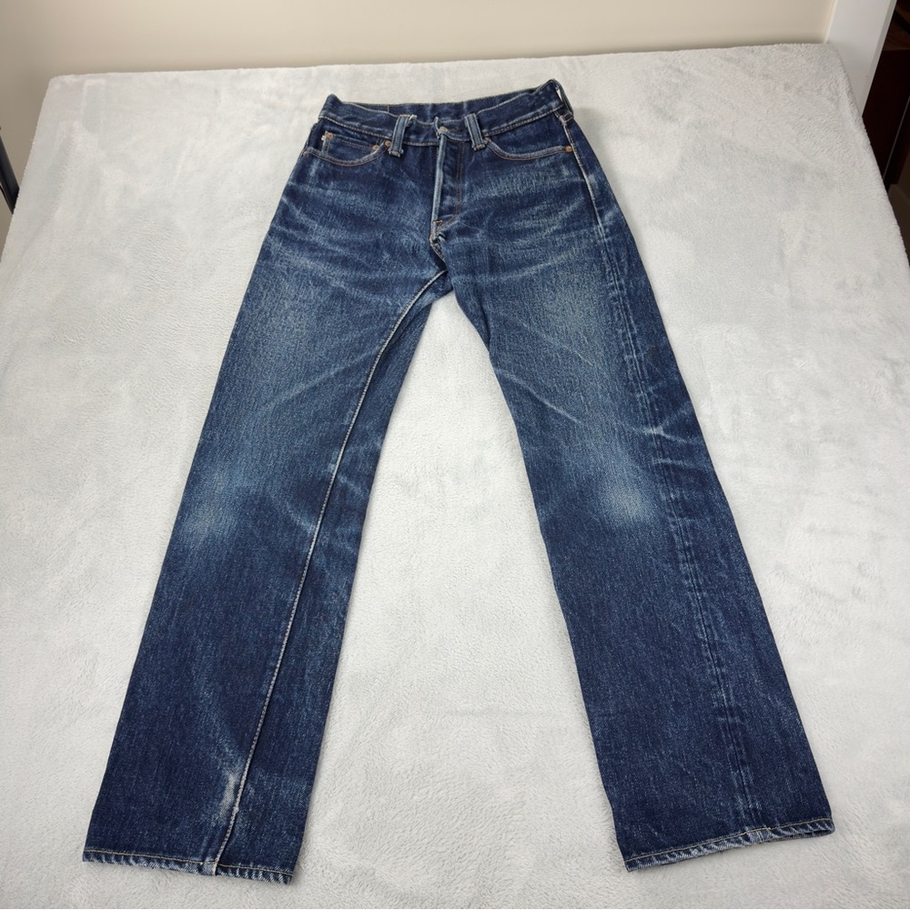 Samurai Jeans Men's Sz 28x30 S510xx 24oz Red Selvedge 100% Cotton Made in Japan